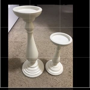 2 candle holders